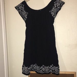 Embroidered Baby doll dress